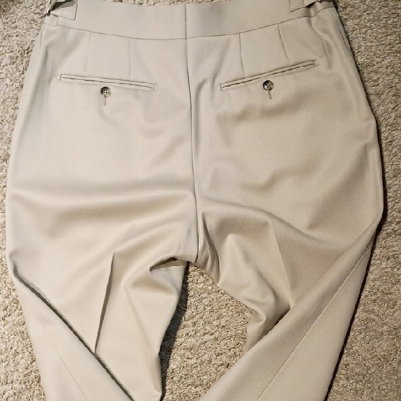 Suitsupply Taupe/Cream Dress Pants 32 - Picture 9 of 14